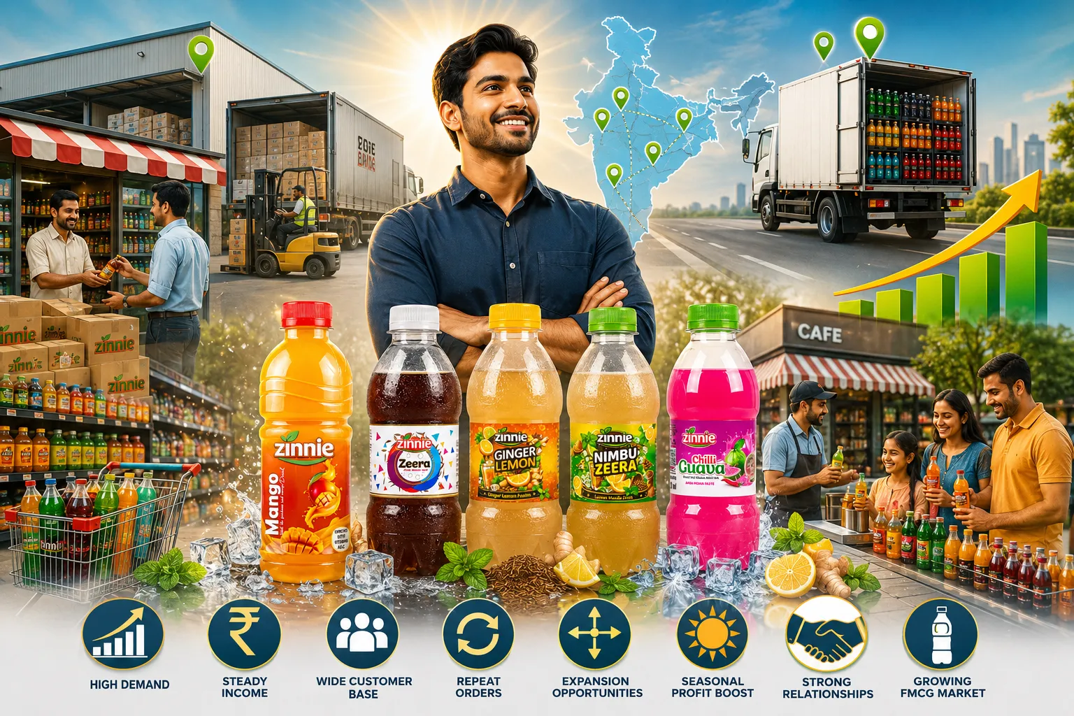 Benefits of Becoming a Cold Drink Supplier in India